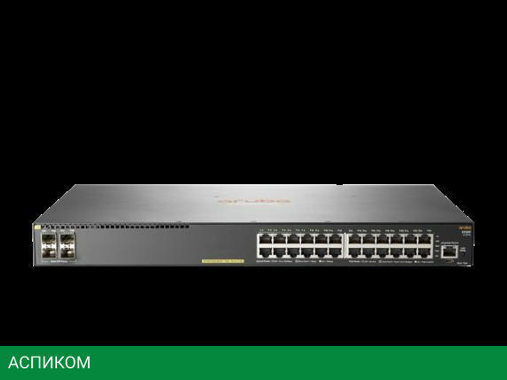 Коммутатор HP Aruba 2930F 24G PoE+ 4SFP Swch OK (JL261A)