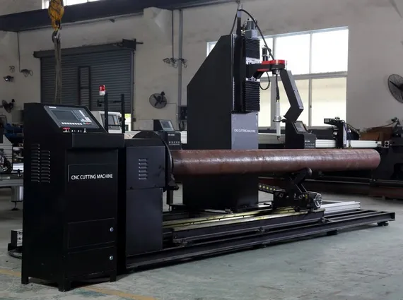 Машина фигурной резки и торцовки труб с ЧПУ BEVEL-P250/P500, INTEGRAL