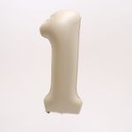 К Шар 40 Цифра 1  «Взбитые сливки» (БГ-60)