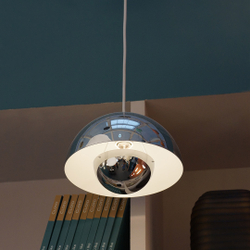 Подвесной светильник Cloyd ERMA-B P1 / Ø23 см - хром (арт.11397)