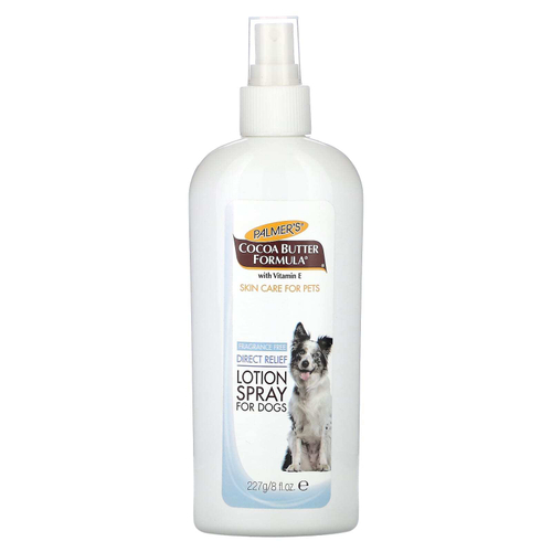 Palmer's for Pets, Какао-масло с витамином Е, лосьон-спрей для собак, без отдушек, 227 г (8 жидк. унц.)
