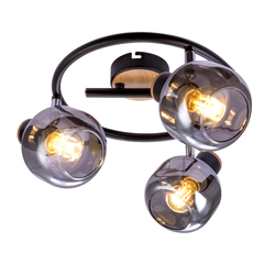 Светильник настенно-потолочный спот Rivoli Dorkas 7026-733 3 х E14 40 Вт поворотный | Rivoli