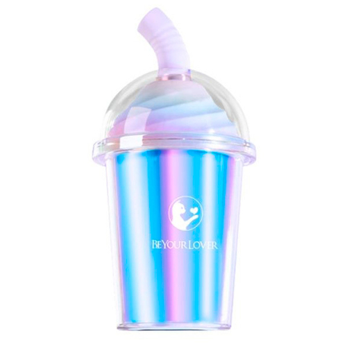 Портативный вакуумный клиторальный стимулятор 9,2см с подогревом BeYourLover Joy Cup BX288A