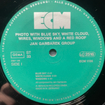 Jan Garbarek Group ‎– Photo With Blue Sky, White Cloud, Wires, Windows And A Red Roof (Германия 1979г.) ECM