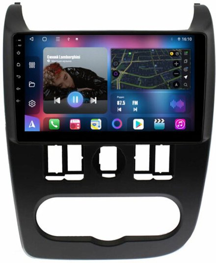 Магнитола для Lada Largus 2012-2021 - FarCar BM7069M на Android 13, QLED, ТОП процессор, 4Гб+32Гб, CarPlay, 4G SIM-слот