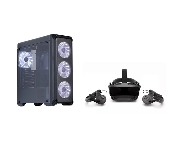 Комплект Игровой ПК + шлем виртуальной реальности VALVE INDEX FULL KIT