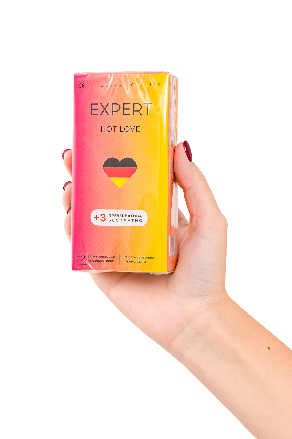 Презервативы Expert Hot Love с разогревающим эффектом №15