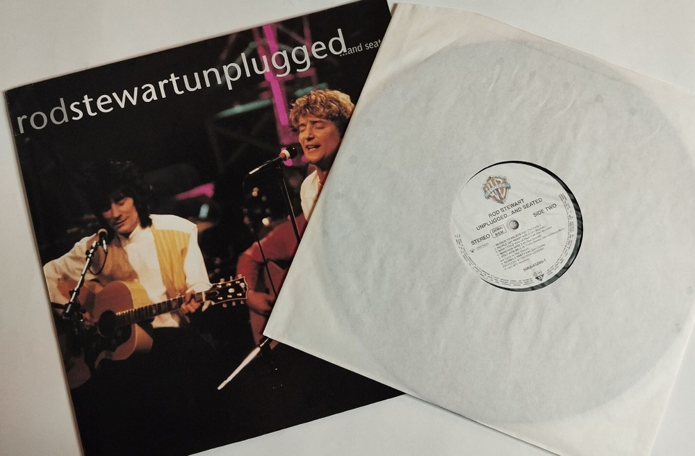 Винтажная виниловая пластинка LP Rod Stewart Unplugged And Seated (Germany 1993)