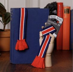 Əlfəcin \ Закладка \ Book Scarf Bookmark - Red, While & Blue
