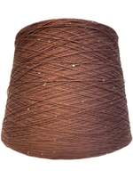 Пряжа на бобине (Италия) 100% хлопок с пайетками 100г- 450м 270 г