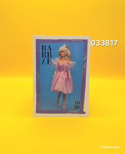 Аксессуар винтажная карточка Барби 90х 033817