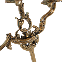 Bello De Bronze Канделябр Трес Велло 3-х рожковый, золото