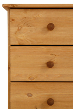 Комод деревянный Мелоди для вещей 4 ящика
