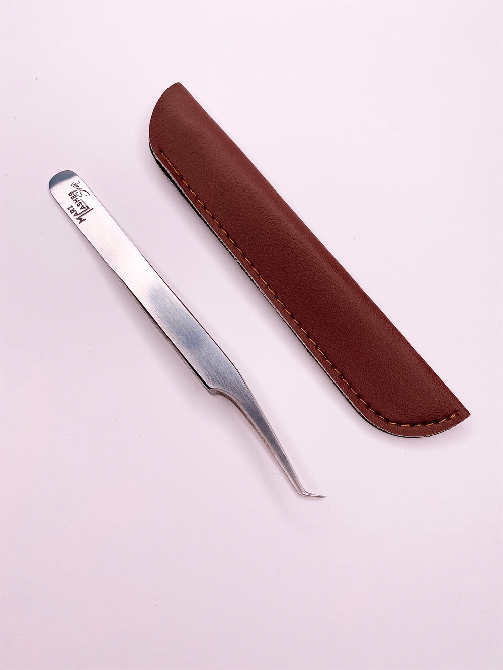 Пинцет Mari Lashes SHOP (в чехле)