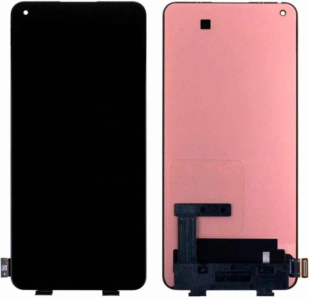 Дисплей для Xiaomi 11 Lite 5G NE/Mi 11 Lite 4G/5G (2109119DG) в сборе с тачскрином Черный - (OLED)