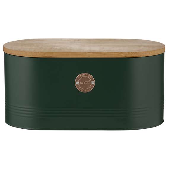 Хлебница living, 18х16х33,5 см, зеленая