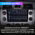 Teyes CC4 Pro 9" для Toyota FJ Cruiser 2006-2020