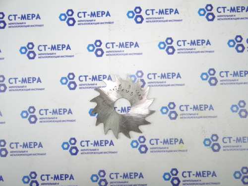 Фреза отрезная по металлу 63х2.5х16мм. z=16 Р6М5 без фаски без ш/п