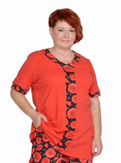 Футболка из хлопка Маки