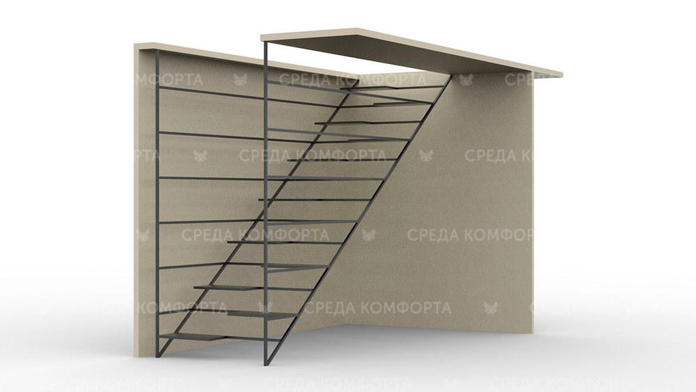 Металлическая лестница LSTN0045