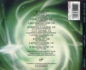 Steve Hillage / Green (CD)