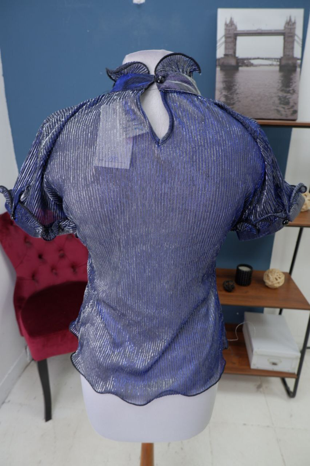 Блузка LIZHU с коротким рукавом 46 размер, новая