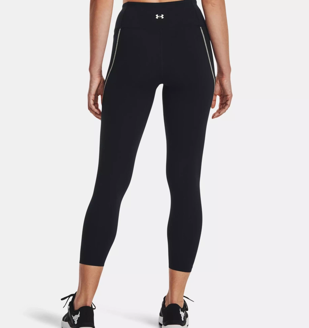 Лосины Женские Under Armour Pjt Rock Meridian Ankl Lgn-BLK