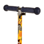 Самокат 3кол. Синий трактор, 120 и 80 мм, рег.рул. стойка