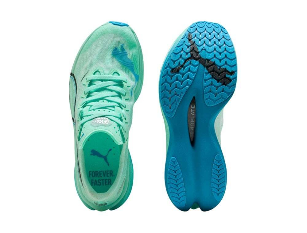 Кроссовки для бега женские Puma Deviate Nitro Elite 3 Мятные