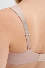 Бюстгальтер ортопедический для фиксации экзопротезов после мастэктомии Amoena Silvia бежевый р.75B