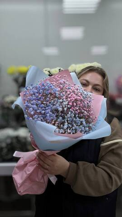 Букет из гипсофилы