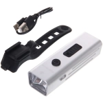 Фонарь велосипедный, передний West Biking YP0701416 Silver (аккум. 1800 mAh, Tape-C)