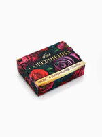 Подарочный набор «Ты совершенна»: крем-мёд с клубникой и хлопком 30 г × 2 шт., арахис в шоколадной глазури 70 г, чай чёрный с тропическими фруктами 50 г, ложка