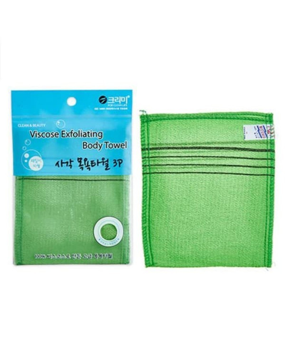 Мочалка для душа SUNGBO Viscose Viscose Squared Bath Towel 1 шт