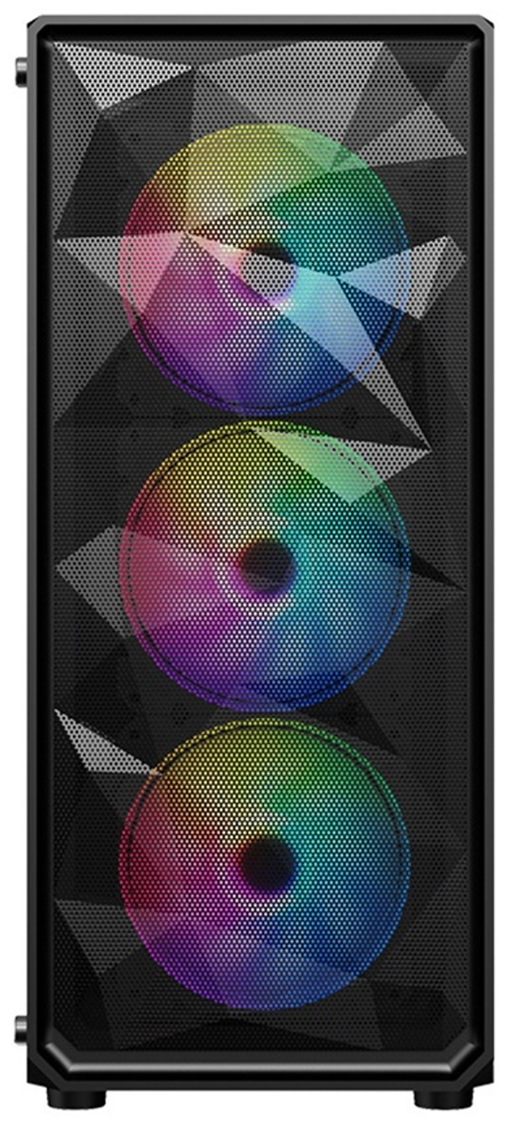Корпус 1STPLAYER FD3-BK-1F5M-3F5S черный