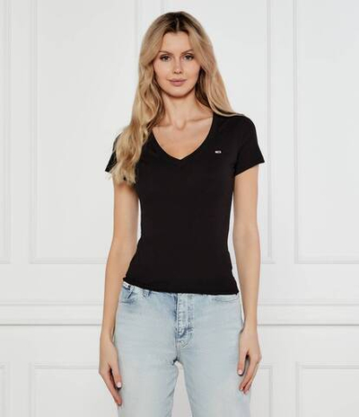 Футболка Tommy Jeans - черный(DW0DW20458)