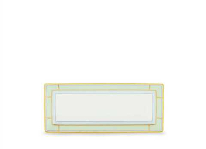 Блюдо прямоугольное Richard Ginori Diva Verde (28.6 х 12.1 см)