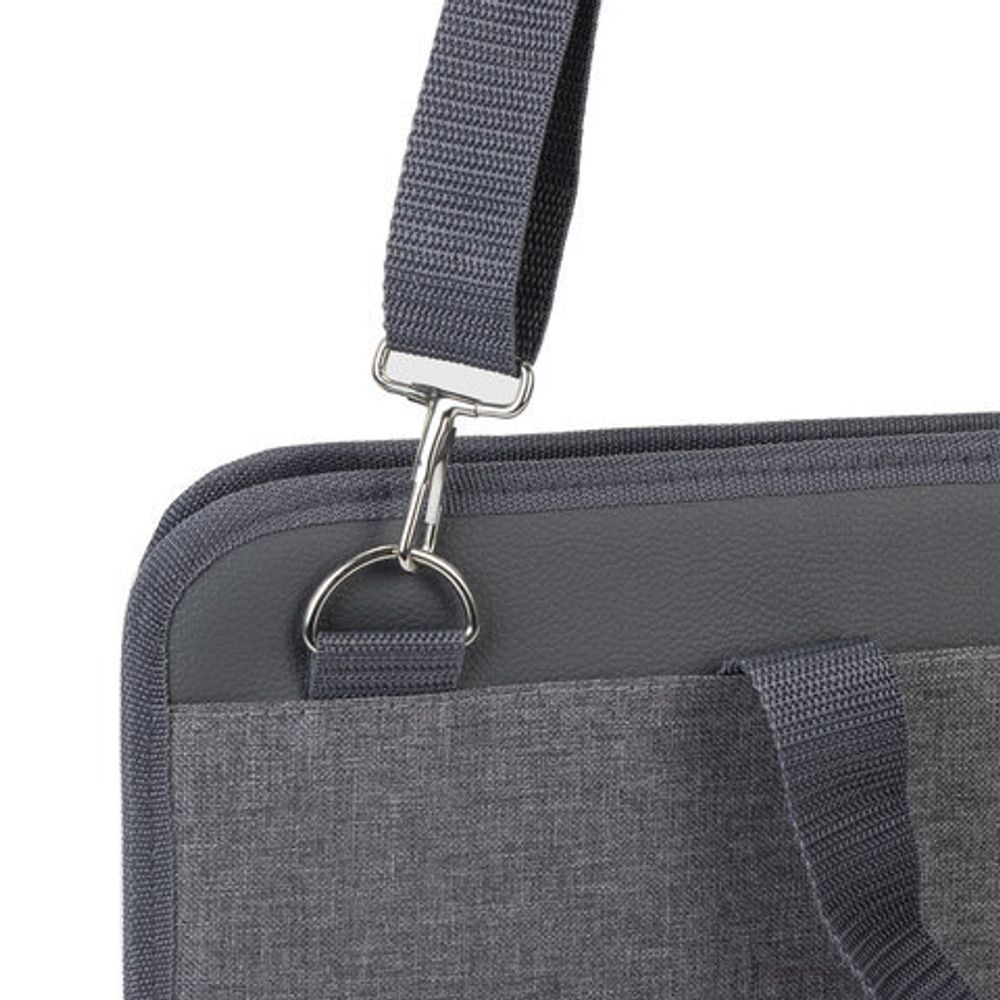 Папка сумка для рисунков и чертежей каркасная А3 (35х47 см), экокожа, BRAUBERG ART CLASSIC, 272989