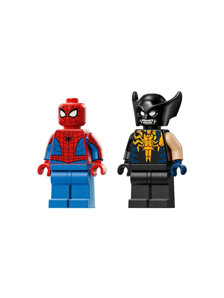 Конструктор Marvel 76336 Человек-паук против Росомахи