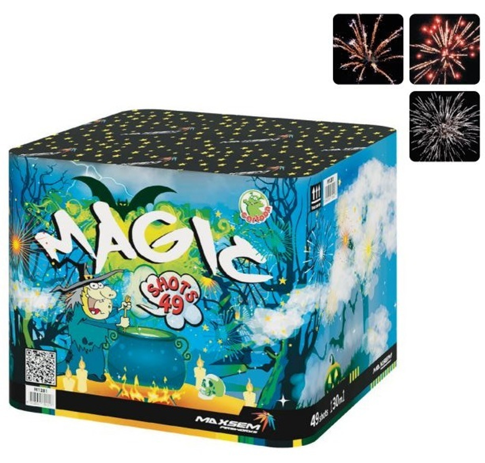 Батарея салютов "Magic" M1281 49 залпов * 1.2"