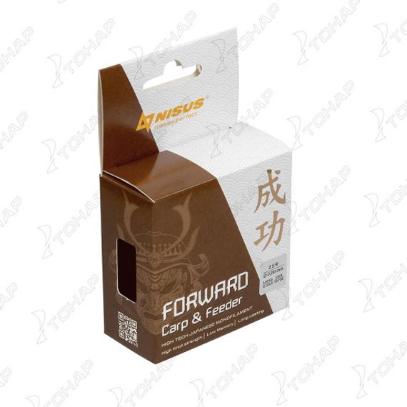 Леска FORWARD Carp &amp; Feeder brown 0,261mm/100m Nylon (N-FСF-0261-100) Nisus