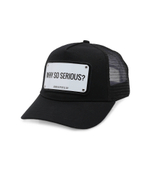 Кепка WHY SO SERIOUS? John Hatter - черный(1-1009-U00)