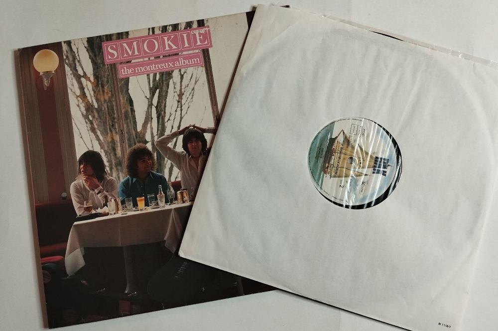 Винтажная виниловая пластинка LP Smokie The Montreux Album (Germany 1978) (EX)
