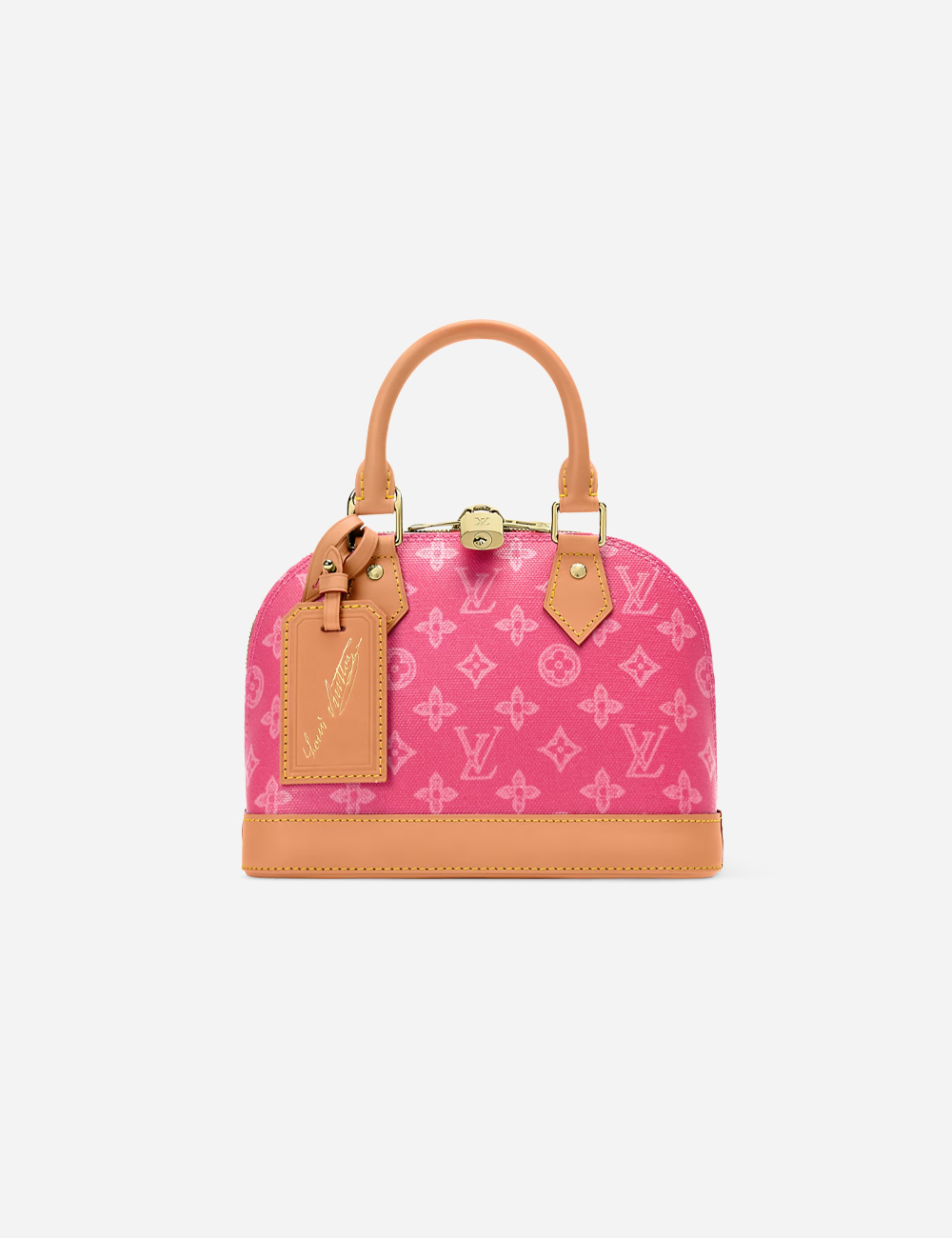 Сумка Louis Vuitton Alma BB "Monogram Origine Rose Ruban"