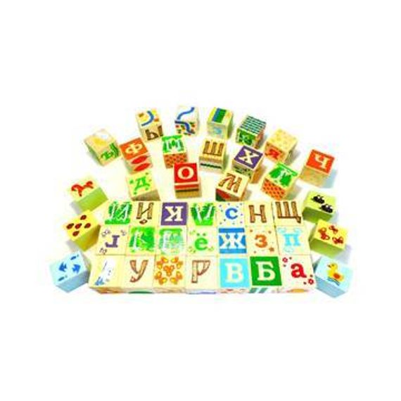 Кубики "Занимательные Буквы"