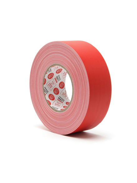 Клейкая лента Gaffer Tape@MATT - Гаффа тейп 50мм/50м - Матовый Красный