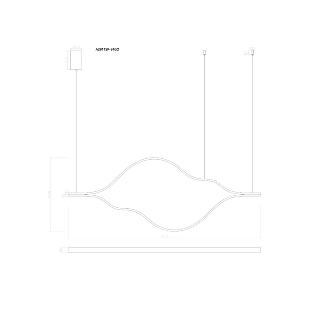 Подвесная люстра Arte Lamp