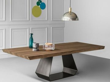 дизайнерский стол BONALDO AMOND WOOD ( by Steel Arts)