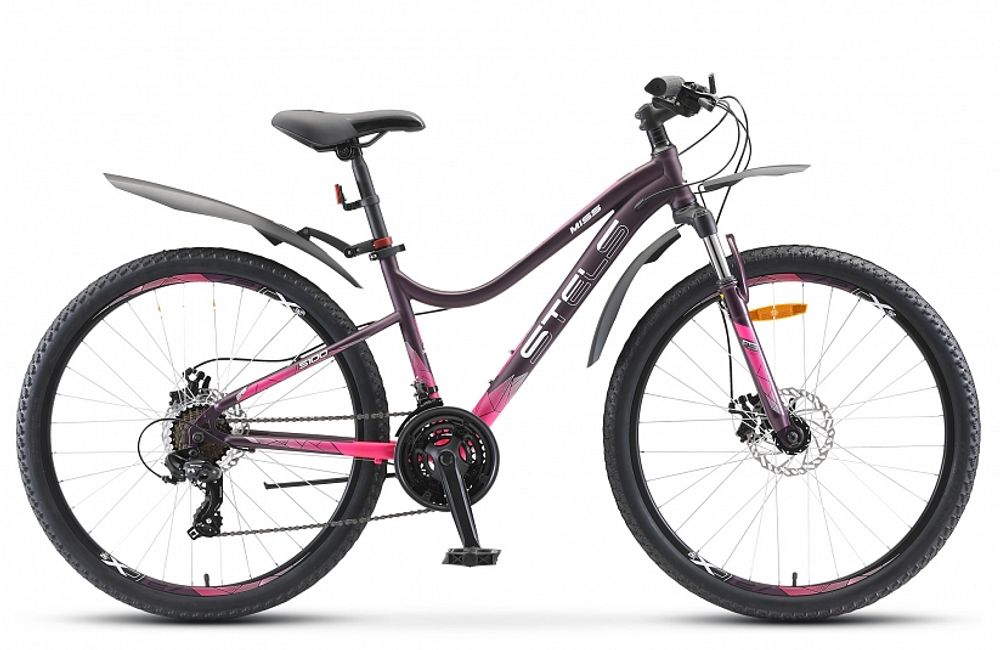 Велосипед 26&quot; STELS Miss-5100 MD  V040 р.17&quot; светло-пурпурный