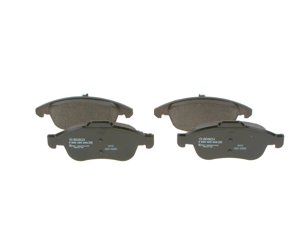 BOSCH - 0986495258-BOC - Brake Pad Set, disc brake
